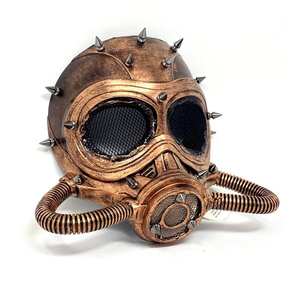 Steampunk Style Halloween Costume Gas Mask Masquerade Party Ball Masks - Picture 4 of 5